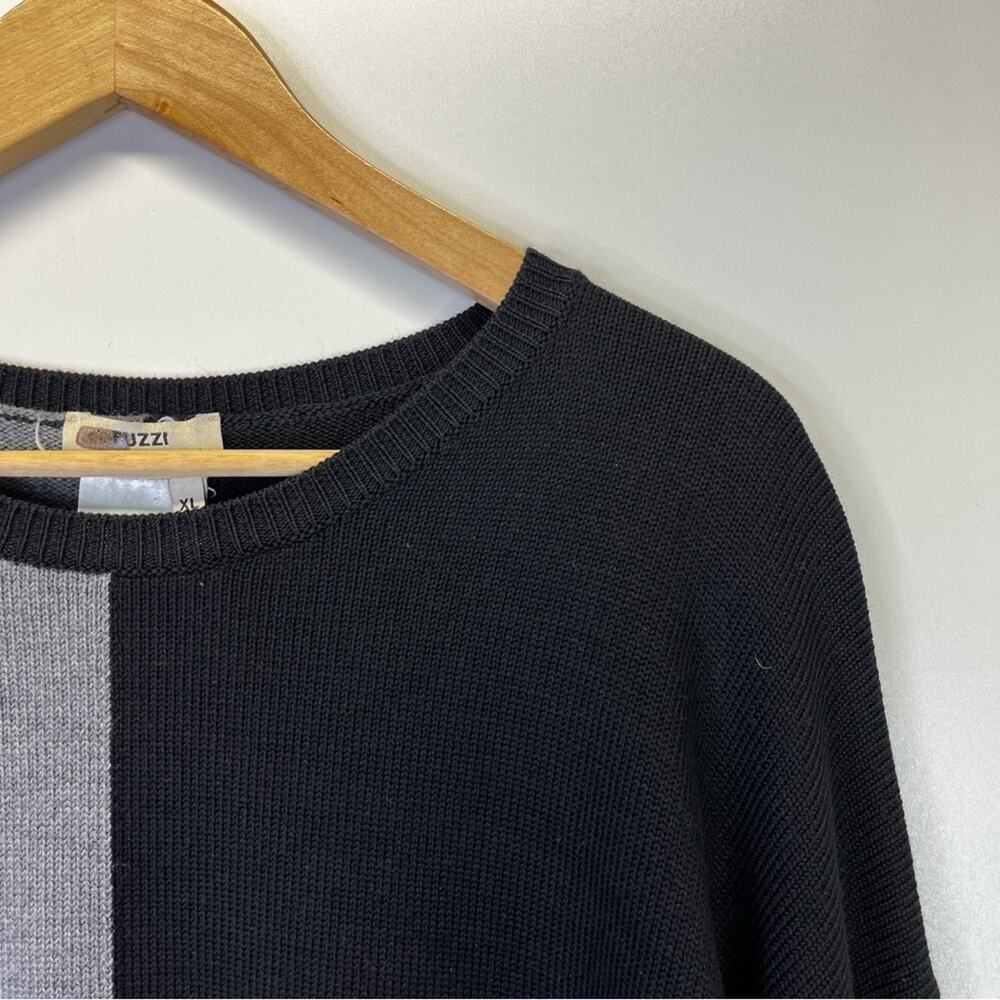 Fuzzi Colorblock Crew Neck Sweater multicolor - XL - Picture 5 of 11